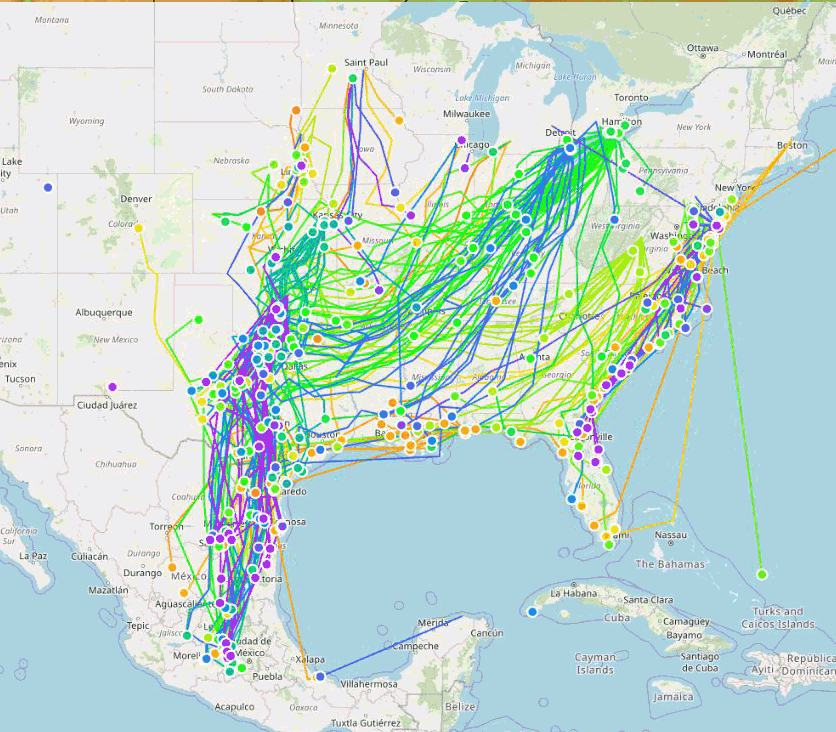 AET and monarch movement